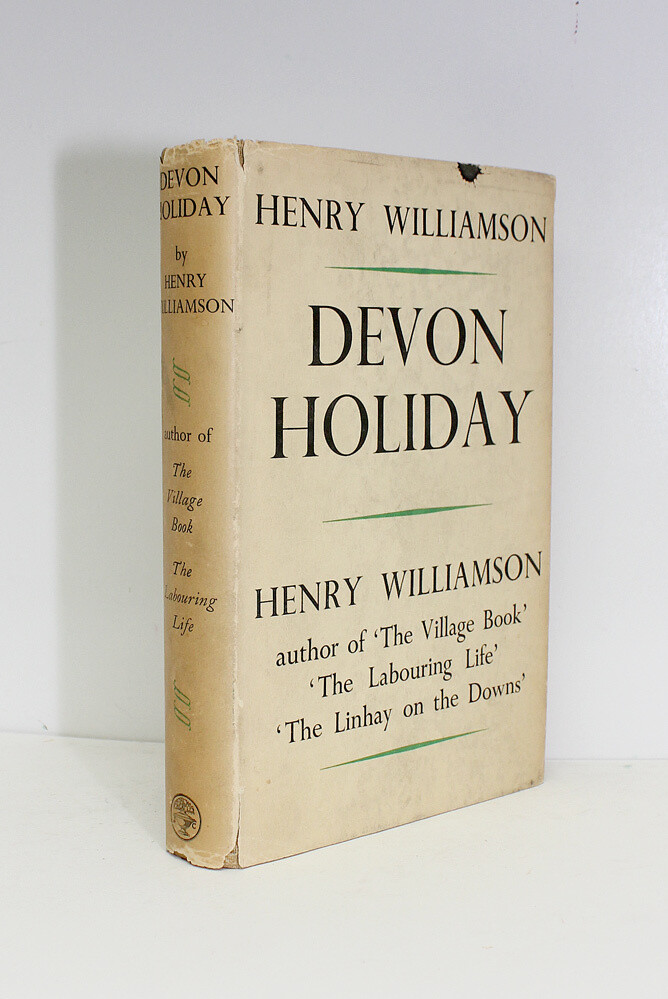 Devon Holiday -  From the Library of Henry Williamson.  Authors File Copy with Extensive Corrections Within the Text. - Henry Williamson SIGNED