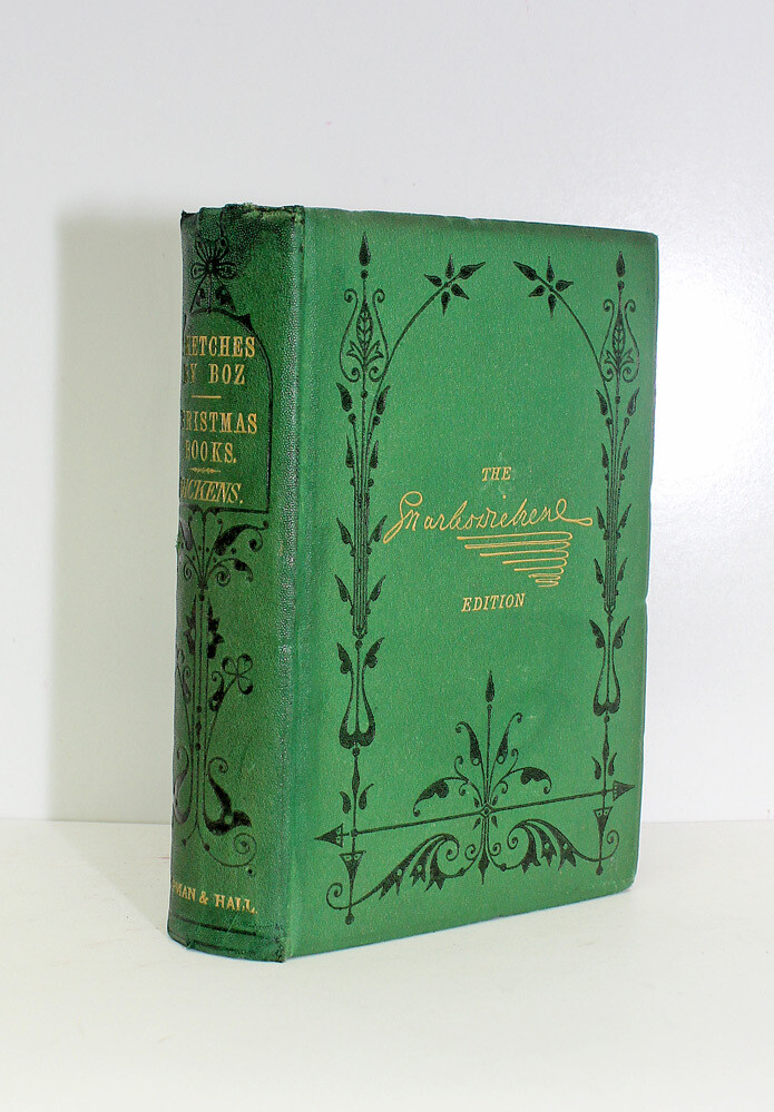 Christmas Books,  A Christmas Carol, The Chimes, The Cricket on the Hearth, The Battle of Life, The Haunted Man and Sketches by Boz - Charles Dickens