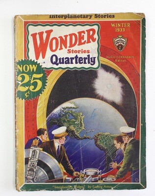 Wonder Stories Quarterly - Exiles on Asperus - John Wyndham, John Benyon