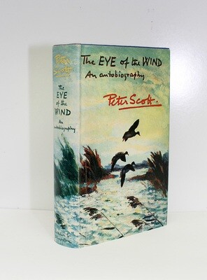 The Eye of the Wind - Presentation inscription from Peter Scott to Robert Gillmor. From the library of Robert Gillmor