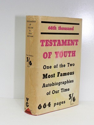 Testament of Youth - Vera Brittain SIGNED