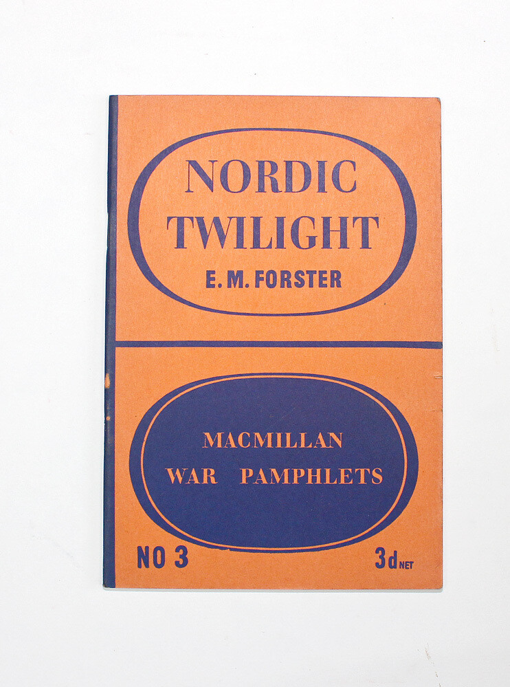 Nordic Twilight - E M Forster SIGNED