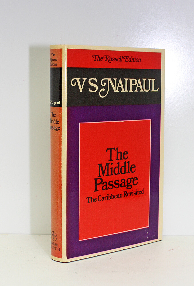 The Middle Passage - V S Naipaul SIGNED