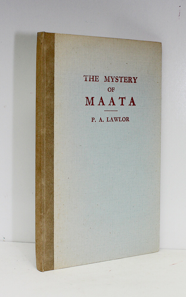 The Mystery of Maata   -  From the Library of Siegfried Sassoon. Inscribed by the Author to Sassoon. - Patrick Anthony Lawler SIGNED
