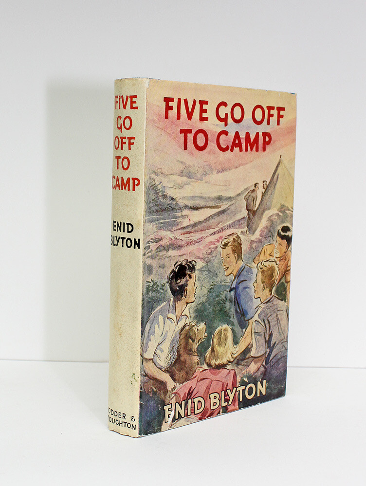 Go Off to Camp - Enid Blyton SIGNED