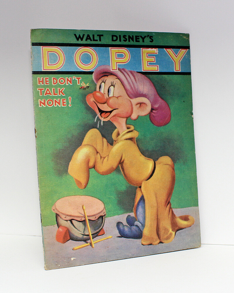Dopey He Don&#39;t Talk None! - Walt Disney