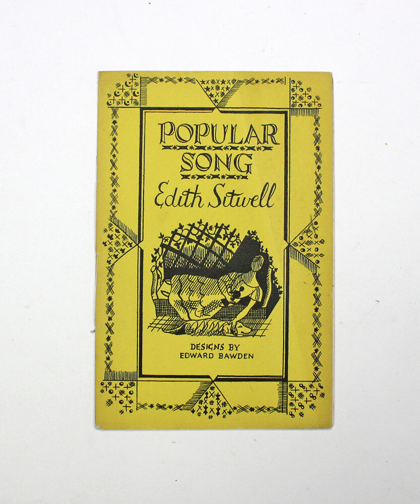 Popular Song - From the Library of Siegfried Sassoon - Edith Sitwell
