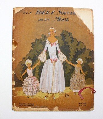 Les Idées Nouvelles De La Mode et Des Arts. Direction Artistique. No. 5.1924 - G P Joumard