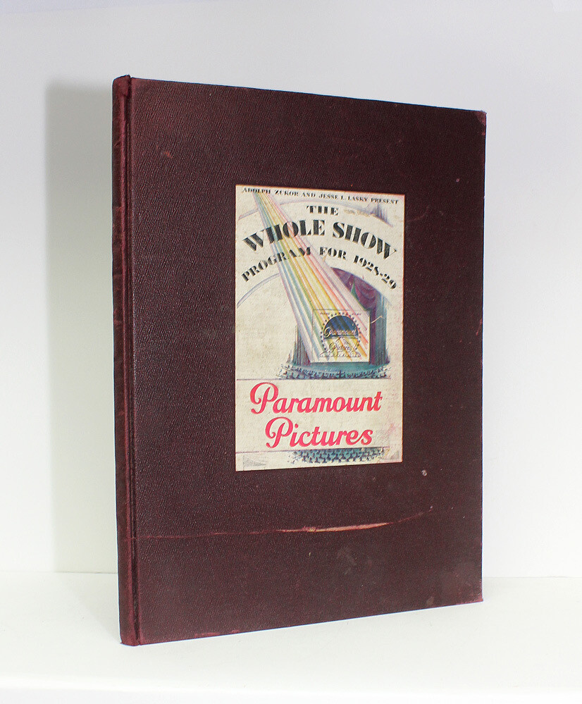 The Whole Show Program for 1928-29 Paramount - Adolph Zukor and Jesse L Lasky