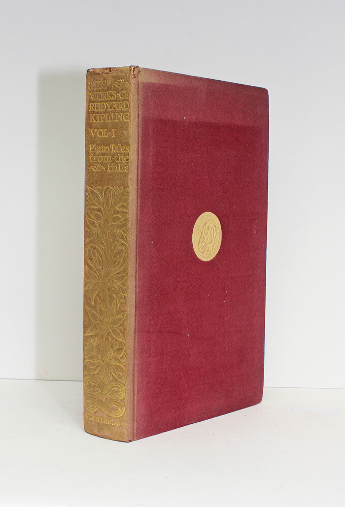 Plain Tales from the Hills - Signed by the author to the title page and further inscribed by Kipling &#39;To A.P.W who made this edition from R.K with much gratitude Nov 98&#39; - Rudyard Kipling SIGNED