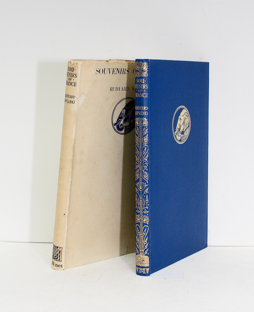 Souvenirs of France - Rudyard Kipling SIGNED