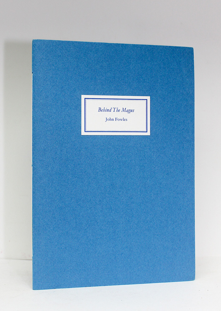 Behind the Magus - John Fowles SIGNED