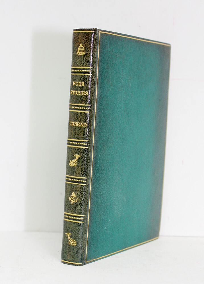Four Stories - Sangorski &amp; Sutcliffe Binding. From the Library of W. A. Foyle, Beeleigh Abbey - Joseph Conrad