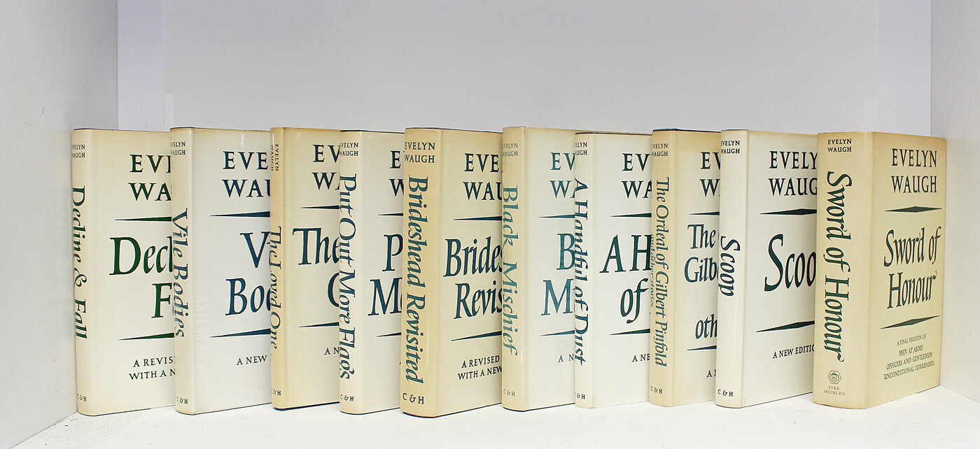 The Works of Evelyn Waugh.