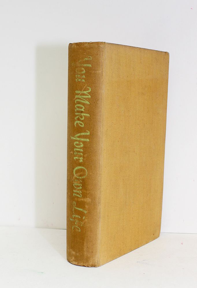 You Make Your Own Life -  Presentation Inscription from the Author to James Hanley - V S Pritchett SIGNED