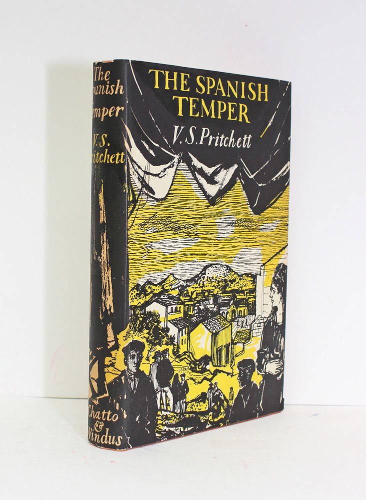 The Spanish Temper - The Authors Own Retained Book and with his Bookplate to the endpaper.  Jacket design by John Minton - V S Pritchett