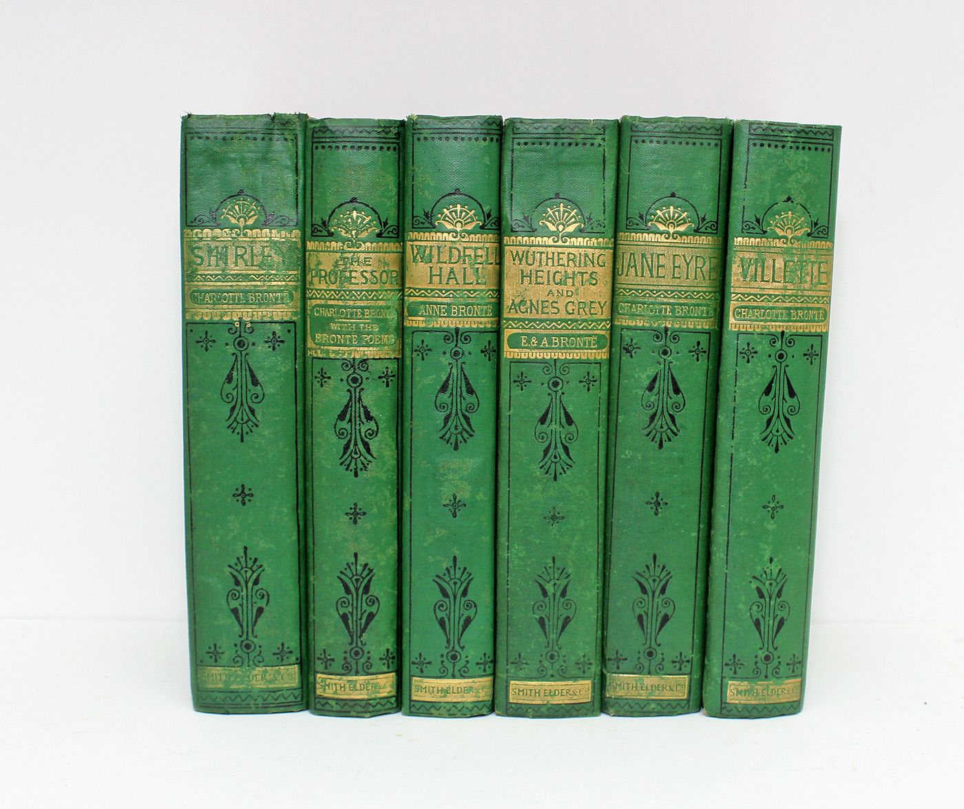 Wuthering Heights, Jane Eyre, Tenant of Wildfell Hall, Shirley, The Professor, Villette, Agnes Grey, Poems - Emily Bronte, Anne Bronte, Charlotte Bronte