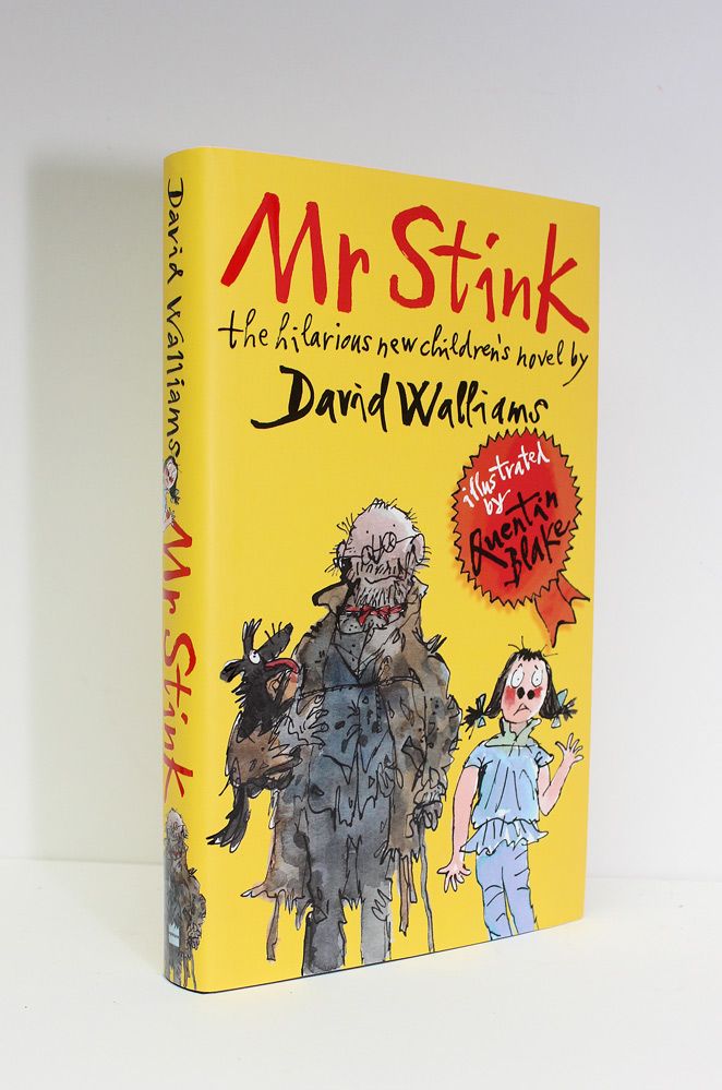 Mr Stink - David Walliams SIGNED, Quentin Blake SIGNED
