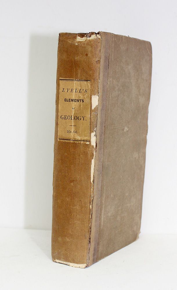 Elements of Geology - Charles Lyell SIGNED