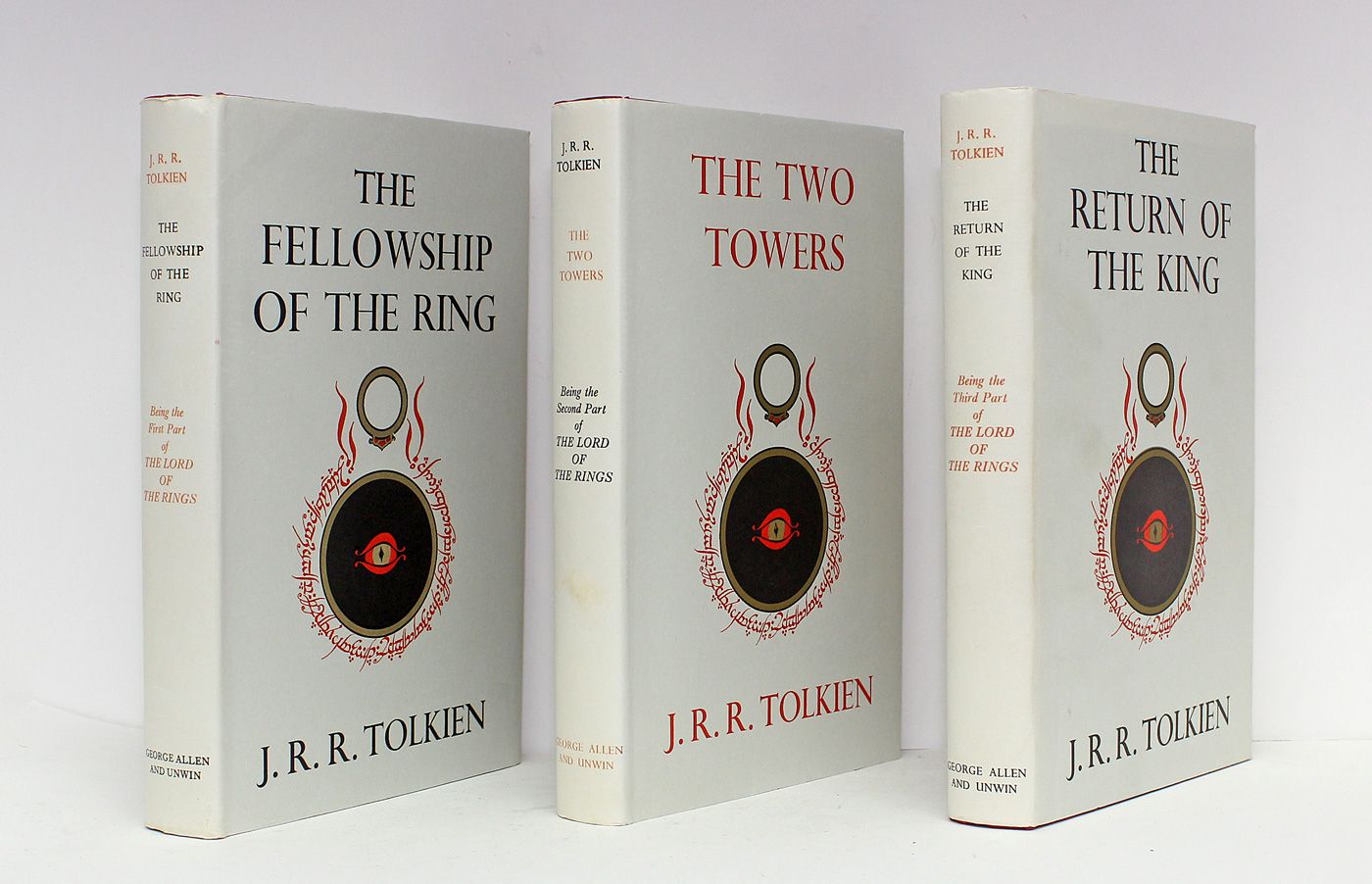 Lord of the Rings - The Fellowship of the Ring, The Two Towers, The Return of the King - J R R Tolkien