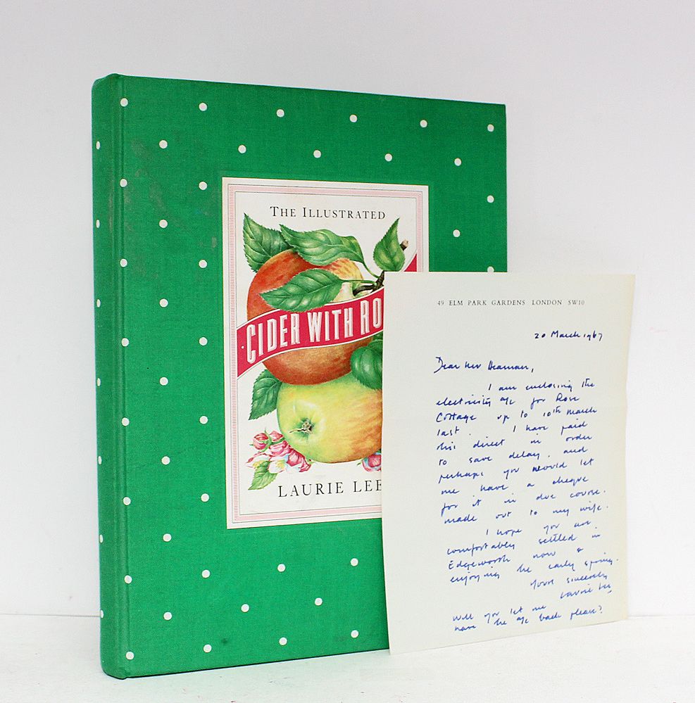 Cider with Rosie - Includes a Hand Written and Signed letter from Laurie Lee