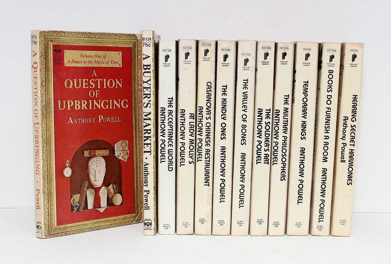 Signed Set of Dance to the Music of Time, A Question of Upbringing, A Buyers Market, The Acceptance World, At Lady Molly&#39;s , Casanova&#39;s Chinese Restaurant, The Kindly Ones,  - Anthony Powell SIGNED