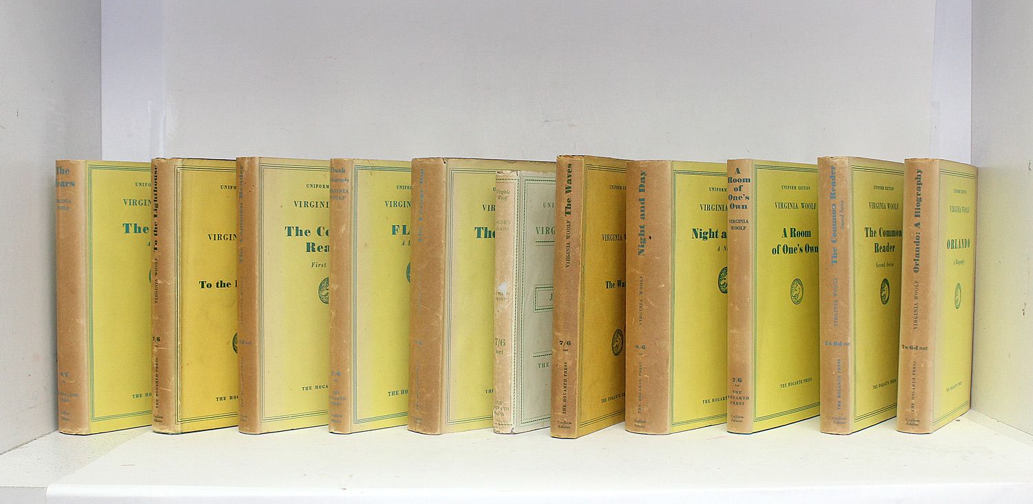 Eleven Volumes of the Uniform Edition: The Voyage Out; Night and Day; Jacob&#39;s Room; To the Lighthouse; Orlando; The Waves; The Years; Flush; A Room of One&#39;s Own; - Virginia Woolf,  David M. Morgan