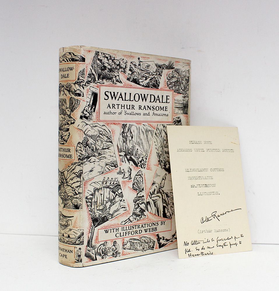 Swallowdale - Arthur Ransome SIGNED