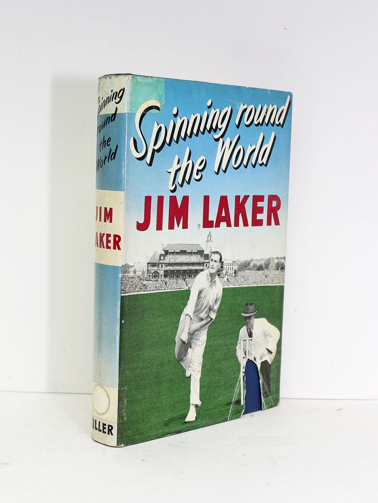 Spinning Around the World - Jim Laker SIGNED