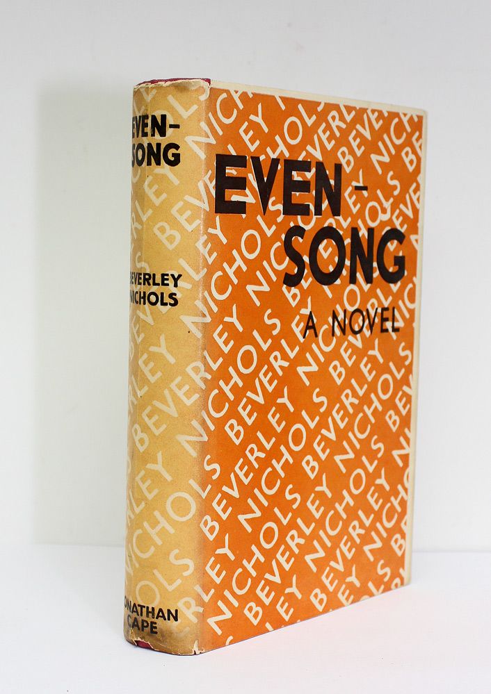 Evensong - Beverley Nichols SIGNED