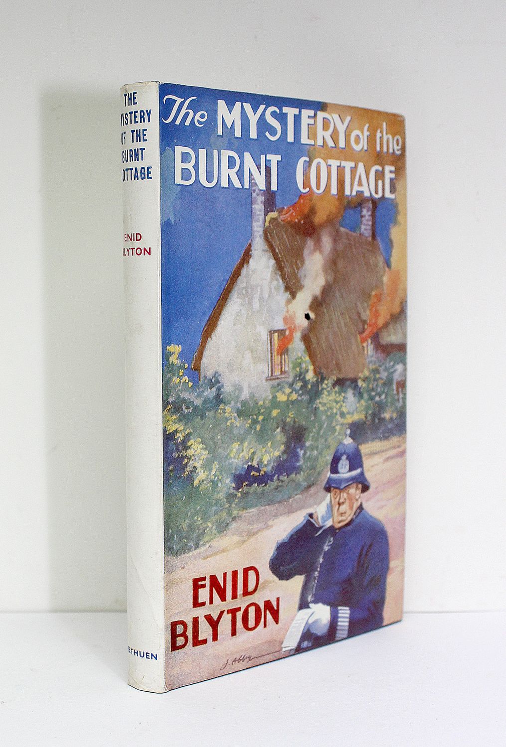 The Mystery of the Burnt Cottage - Enid Blyton SIGNED