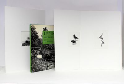 Lepus The Brown Hare -  Signed by the author/illustrator to the inner page.  Includes three original ink drawings by the illustrator Deny Watkins Pitchford that were used in the book.