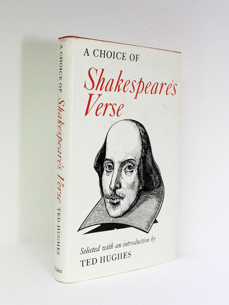 A Choice of Shakespeare&#39;s Verse - Ted Hughes SIGNED