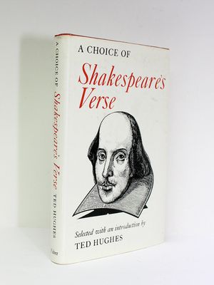 A Choice of Shakespeare's Verse - Ted Hughes SIGNED