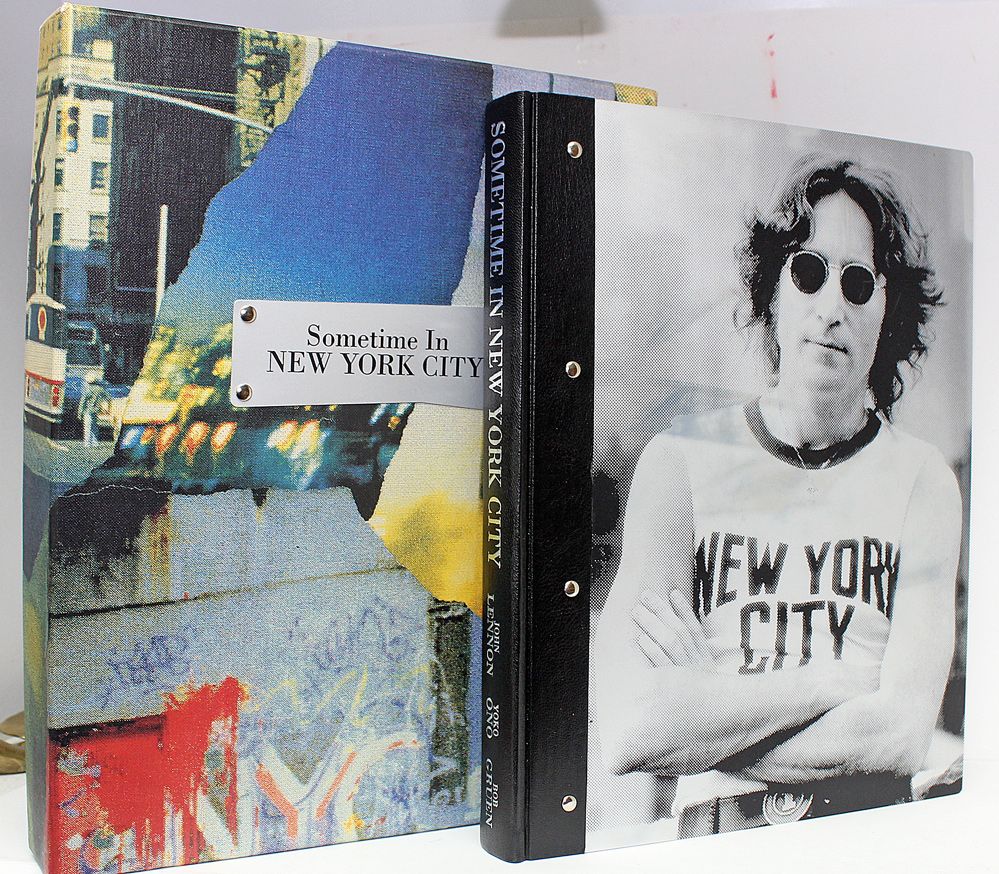 Sometime in New York City - John Lennon, Yoko Ono SIGNED, Bob Gruen SIGNED