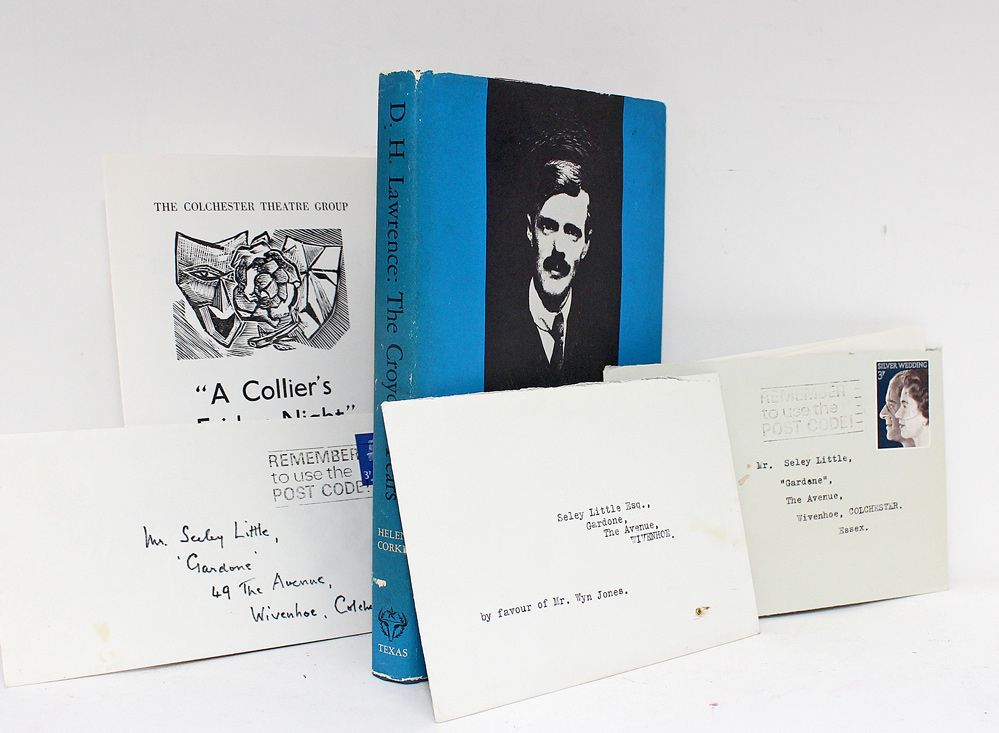 D H Lawrence The Croydon Years - Includes a number of letters (4) from Helen Corke discussing Lawrence and his plays. The letters are to Seley Little who produced a version of A Colliers Friday Night.