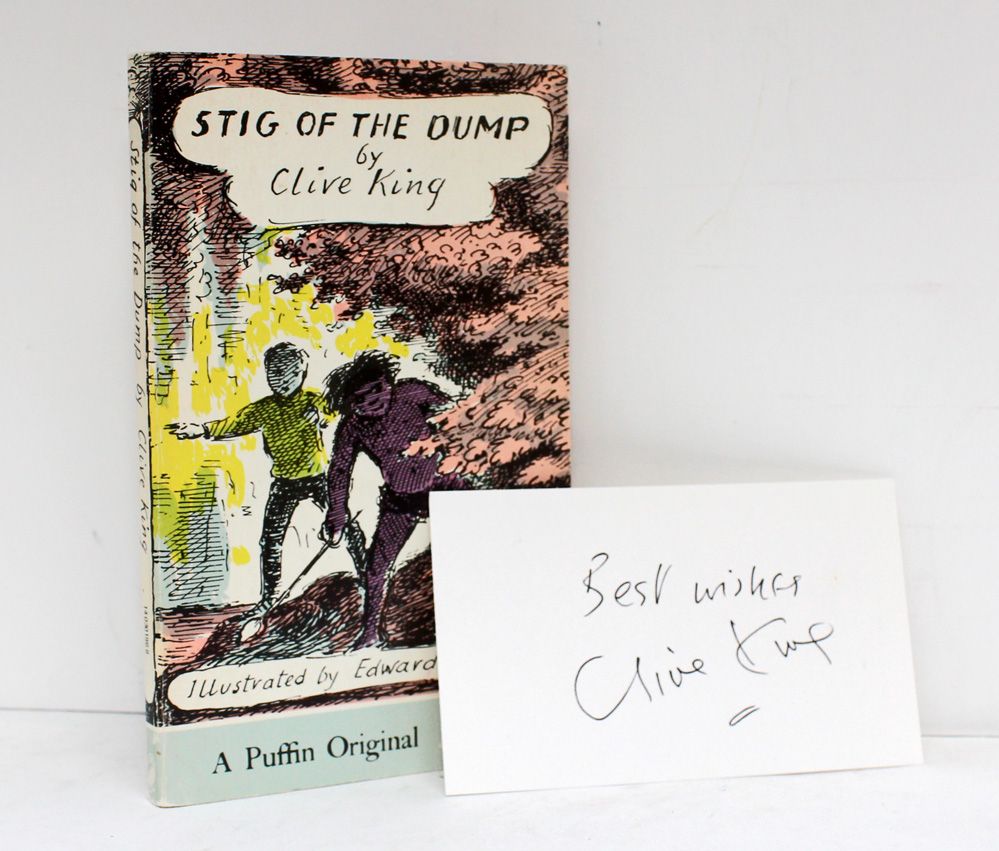 Stig of the Dump - Clive King SIGNED