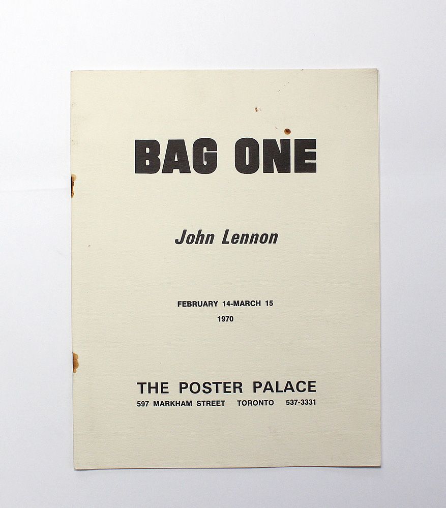 Bag One - John Lennon