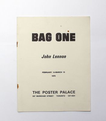 Bag One - John Lennon