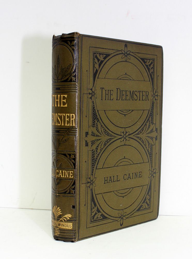 The Deemster - Includes an original part letter handwritten and signed by the author