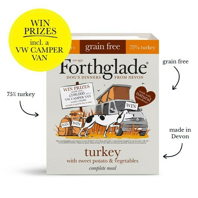 Forthglade Turkey with Sweet Potato& Vegetables 395g