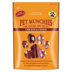 Pet Munchies Chicken & Cheese 100g