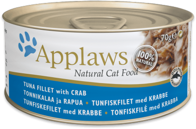 Applaws Tuna Fillet with Crab 70g