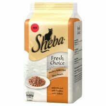 Sheba Fresh Choice Poultry in Gravy 6 x 50g