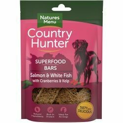 Country Hunter Superfood Bar Salmon &amp; White Fish with Cranberries &amp; Kelp