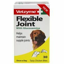 Vetzyme Flexible Joint With Glucosamine Tablets 90&#39;s