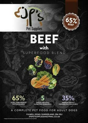 Superfood 65 Beef Adult Dog 2KG
