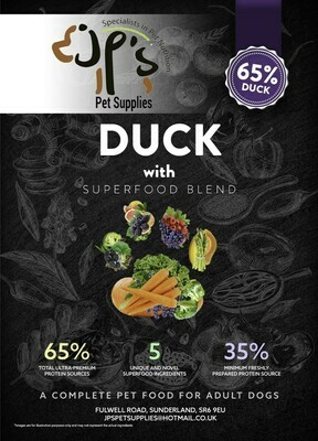 Superfood 65 Duck Adult Dog 2KG