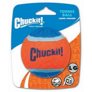 Chuckit Tennis Ball 1 Pack Large 7.3cm