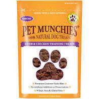 Pet Munchies Liver and Chicken Training Treats 50g